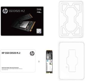img 1 attached to Высокопроизводительный SSD HP EX920 512 ГБ PCIe NVMe 3D TLC NAND для оптимального внутреннего хранения - 2YY46AA#ABC.