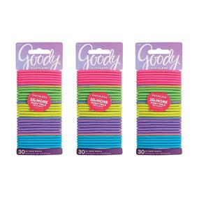 img 4 attached to 👩 Goody Ouchless Women's Braided Elastics Review: Medium Hair Neon Pack of 3 - 30 Count