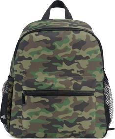 img 4 attached to MOFEIYUE Backpack Camouflage Kindergarten Preschool
