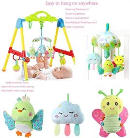 img 3 attached to 👶 YOYIKER Baby Stroller Toy, Car Seat Toys for Babies 0-3-6-12 Months, Hanging Toys for Boys and Girls