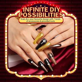 img 2 attached to 💅 Modelones 33 Pcs Gel Nail Polish Starter Kit - 20 Colors with No Wipe Glossy & Matte Top/ Base Coat, Nail Brush, Solid Shimmer Glitters - DIY Salon-Quality Manicure at Home