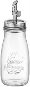 img 1 attached to 🍶 Quattro Stagioni Oil Bottle: 40 cl / 13" - A Stunning Addition to Your Kitchen