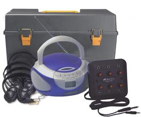 img 2 attached to 🎧 Оптимизированный Листение-центр Amplivox на 6 станций - Делюкс CD/кассета/AM/FM