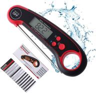 🌡️ liche instant read food thermometer - digital meat thermometer with backlight, magnet, calibration, and foldable probe - ideal for deep fry, bbq, grill, and roast turkey cooking logo