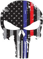 k9king punisher tattered subdued reflective exterior accessories logo