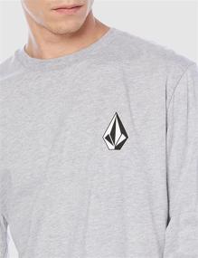 img 2 attached to Volcom Смертельные Камни Рукав Бейсик: Основная мужская одежда в футболках и топах.