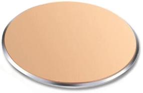 img 4 attached to 📱 Золотая круглая металлическая пластина Sakula для магнитного держателя телефона в автомобиле