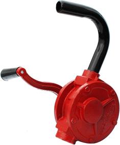 img 2 attached to 🔄 HFS (R) Heavy-Duty Rotary Barrel Pump for Efficient Transfer of Non-Corrosive, Petroleum-Based, Light to Medium Viscosity Fluids, Such as Motor Oil, Heavy Transmission Fluids, and Heating Oils