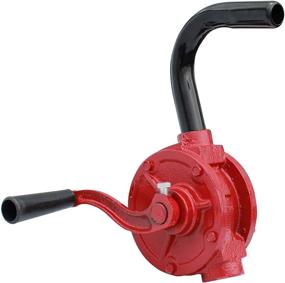 img 1 attached to 🔄 HFS (R) Heavy-Duty Rotary Barrel Pump for Efficient Transfer of Non-Corrosive, Petroleum-Based, Light to Medium Viscosity Fluids, Such as Motor Oil, Heavy Transmission Fluids, and Heating Oils