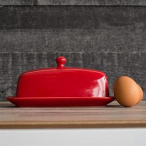 img 2 attached to 🍴 Red Butter Dish by Now Designs