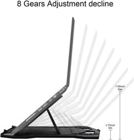img 1 attached to Chiitek Portable Lightweight Computer Adjustable