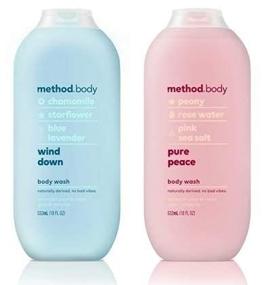 img 1 attached to 🛀 Method Body Body Wash - Relaxation & Tranquil Bliss - Set of 2 (Each 18 fl oz 532 ml)