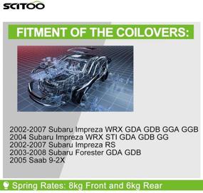 img 3 attached to SCITOO Compatible Suspensions Replacement 2005 2005