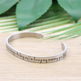 img 1 attached to 👩 Cherished Mother's Day Bracelet Gifts: Heartfelt Jewelry from Daughter/Son to Mom