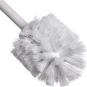 img 1 attached to 🚽 White Plastic Handle Toilet Bowl Brush, 11 inches - Carlisle 361015002