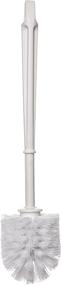 img 2 attached to 🚽 White Plastic Handle Toilet Bowl Brush, 11 inches - Carlisle 361015002