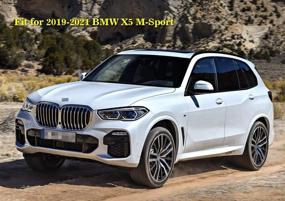 img 3 attached to 🚗 Улучшенная защита: Кузовная защита и брызговики MOERTIFEI для BMW X5 M-Sport 2019-2021