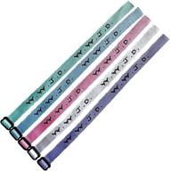 yleena 25: 2 dozen +1 pack of pastel wwjd bracelets - religious woven wristbands for christian fundraisers, men, women, boys & girls logo