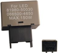 🔌 dewhel 8-pin led flasher assy relay: fix lexus scion toyota led turn signal bulbs logo