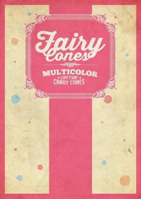 img 1 attached to 🍭 Premium Multicolor Cotton Candy Cones – Fairy Cones (50 Pieces) – Pastel Yellow, Blue, and Red White Striped Cones – Colorful Instructions – Perfect for Multiple Themes and All Ages – Carnival, Vintage, Pastel Style