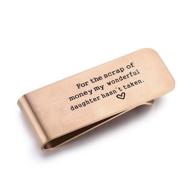 udobuy money clip dad daughter logo