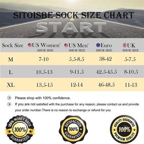 img 3 attached to 🧦 Compression Fasciitis Athletic Socks by SITOISBE