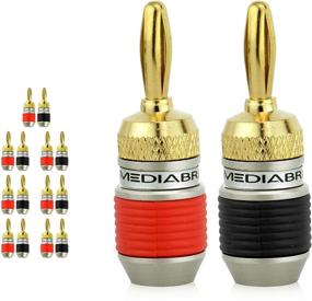 img 4 attached to Mediabridge Banana Plugs: Premium Corrosion Resistant Gold Plated Accessories & Supplies for High-Quality Audio & Video Experience