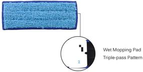 img 2 attached to 🧼 Efficient Cleaning with KEEPOW Washable Mopping IRobot Braava: Janitorial & Sanitation Supplies
