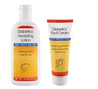 diabetic lotion diabetes greasy fragrance free logo