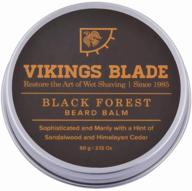 vikings blade beard balm - black forest, sandalwood + himalayan cedar logo