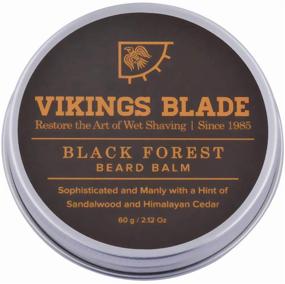 img 2 attached to VIKINGS BLADE Beard Balm - Black Forest, Sandalwood + Himalayan Cedar