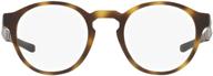 ox8165 saddle eyeglass frame tortoise logo