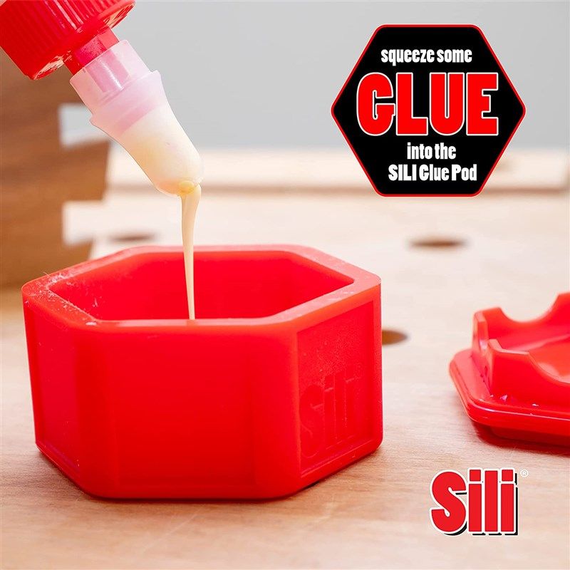 🔥 Sili Glue Pod Set with Sealable Lid & 3 Sili Micro Glue…