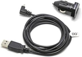 img 2 attached to 🔌 Powerful EDO Tech USB Charger Cable & Car Adapter for Garmin Nuvi Drive DriveSmart with Traffic (5ft Long)