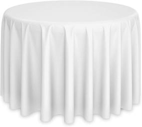 img 4 attached to 🏷️ Premium Quality Lanns Linens Polyester Tablecloth for Restaurants