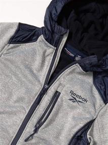 img 2 attached to 🧥 Boys' 14-16 Reebok Soft Woven Jacket - Clothing, Jackets, and Coats
