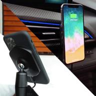 🔌 soloqi x: versatile fast 10w wireless charger for car or desk - magnetic pads included logo