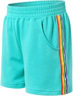 mirawise athletic shorts soccer basketball girls' clothing for active logo