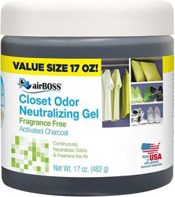 img 4 attached to AirBOSS Closet Odor Neutralizing Gel 17 Ounce(Case Of 6)