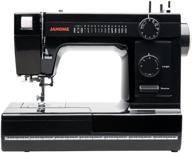 🧵 janome hd1000be hd1000 black edition: the ultimate all metal body sewing machine logo