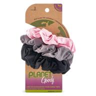 planet sustainable elastic scrunchies neutral logo