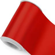 🎀 humphrey's craft 4 inch scarlet red double faced satin ribbon - 5 yards | vibrant color for crafts, grand openings & decorations - ideal for sewing, chair sashes, weddings, dining tables logo