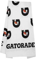 🔥 gatorade one dozen g towels: superior quality white and black towels for maximum performance logo