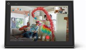 img 4 attached to 🖥️ Meta Portal - Home Smart Video Calling with 10” Touch Screen Display - Black