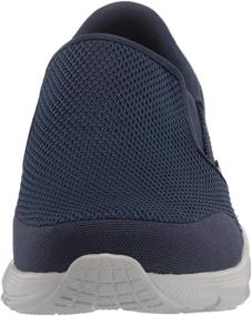 img 3 attached to 👞 Skechers Equalizer Krimlin Charcoal Loafer: Stylish Men's Shoes with Loafer & Slip-On Comfort