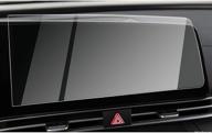 cdefg screen protector for 2021 elantra car navigation display touch screen foils for 2021 elantra tempered glass protective film (10 logo
