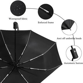 img 2 attached to ☂️ Ultimate Protection: Leyeve Windproof Umbrella with Anti-UV Shield