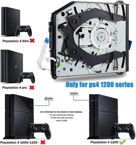 img 3 attached to JOLANCO Blu-Ray Disc Drive Replacement Repair Part for Sony PS4 CUH-1200 CUH-1215A CUH-1215B CUH-12XX Series, with TSW-001 PCB Board and Opening Tool.