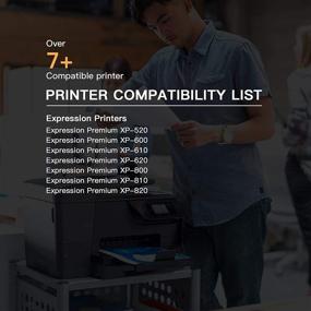 img 1 attached to 🖨️ E-Z Ink (TM) Remanufactured Ink Cartridge Replacement for Epson 273XL 273 T273XL - XP-520 XP-600 XP-610 XP-620 XP-800 XP-810 XP-820 (5 Pack, 1 Black 1 Cyan 1 Magenta 1 Yellow 1 Photo Black) - High Quality, Affordable Printer Ink