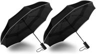 🌂 stay protected with the mrtlloa compact umbrella: windproof and collapsible logo